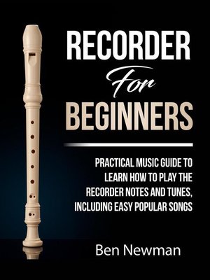 cover image of Recorder For Beginners